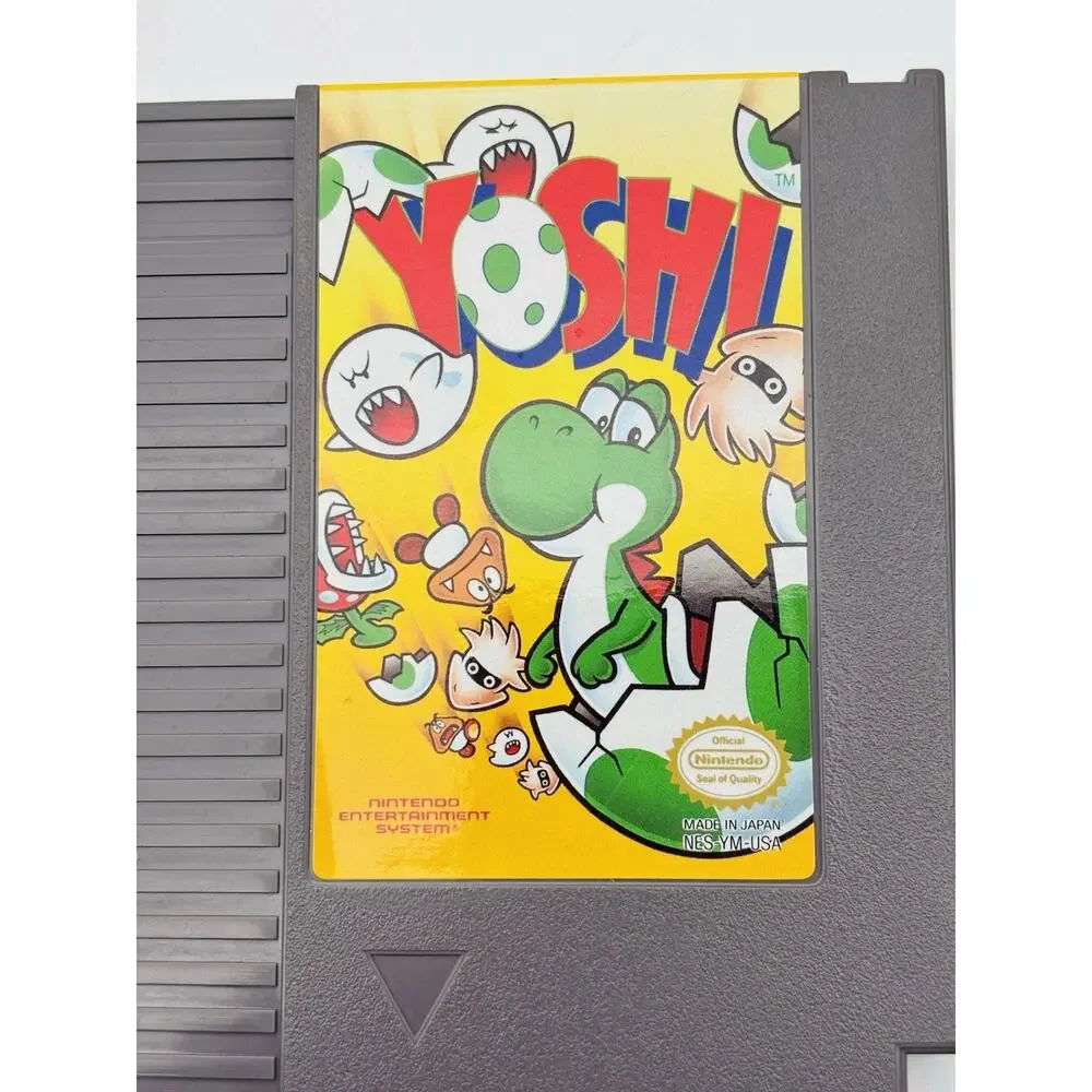 Yoshi (Nintendo Entertainment System, 1985) NES Tested & Working VG Condition